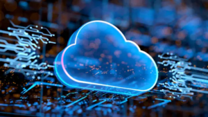 Cloud computing illustration